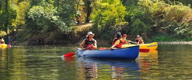 Kayak sur la Dordogne