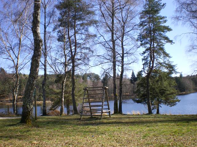 Parcours de sant autour du LAc de Miel