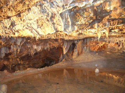 Reflets des grottes de Lacave