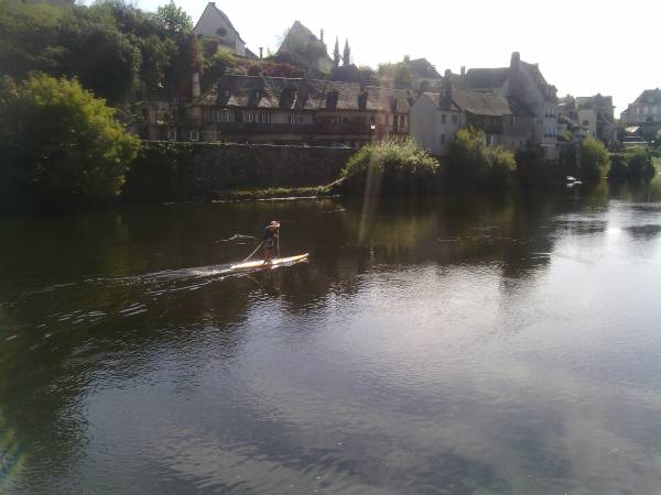 Kayak sur la Dordogne