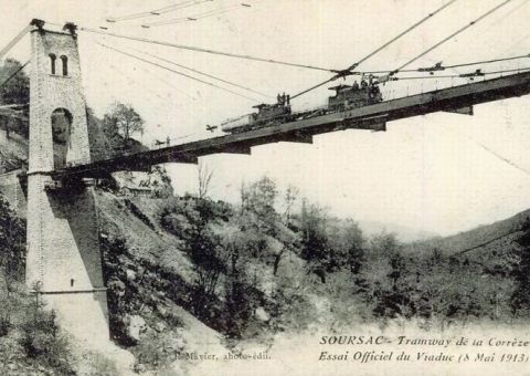 Essai du viaduc, le 8 mai 1913