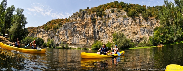 canoe sur la Dordogne